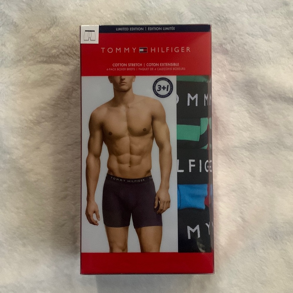 Tommy Hilfiger 4 Pack Boxer Briefs